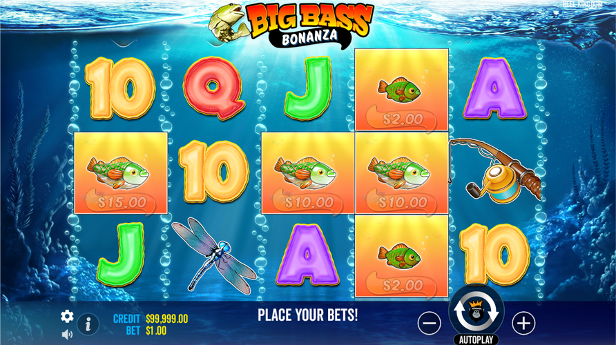 Big Bass Bonanza مفت میں آن لائن کھیلیں