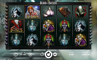 Ruby Fortune پاکستانی آن لائن کیسینو پر The Blood Suckers سلاٹ گیم