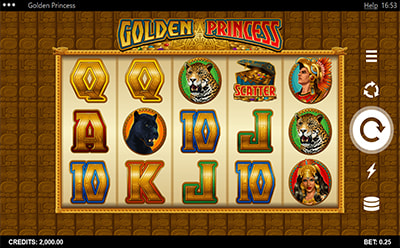 Spin Casino پاکستانی آن لائن کیسینو پر Golden Princess سلاٹ گیم