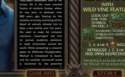 Immortal Romance سلاٹ فری اسپنز