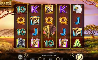 22bet پاکستانی آن لائن کیسینو پر stampede سلاٹ گیم