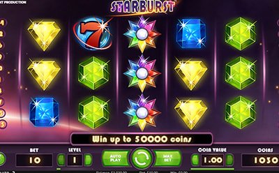 777 Casino پاکستانی آن لائن کیسینو پر Starburst سلاٹ گیم
