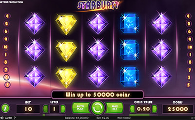JackpotCity پاکستانی آن لائن کیسینو پر Starburst Slot سلاٹ گیم