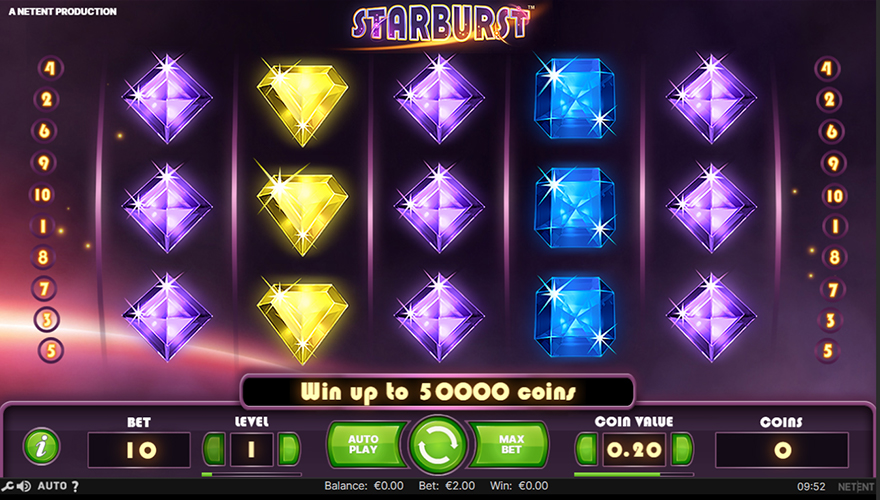 Starburst مفت میں آن لائن کھیلیں