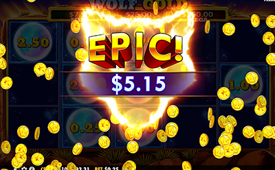 Wolf Gold سلاٹ فری اسپنز